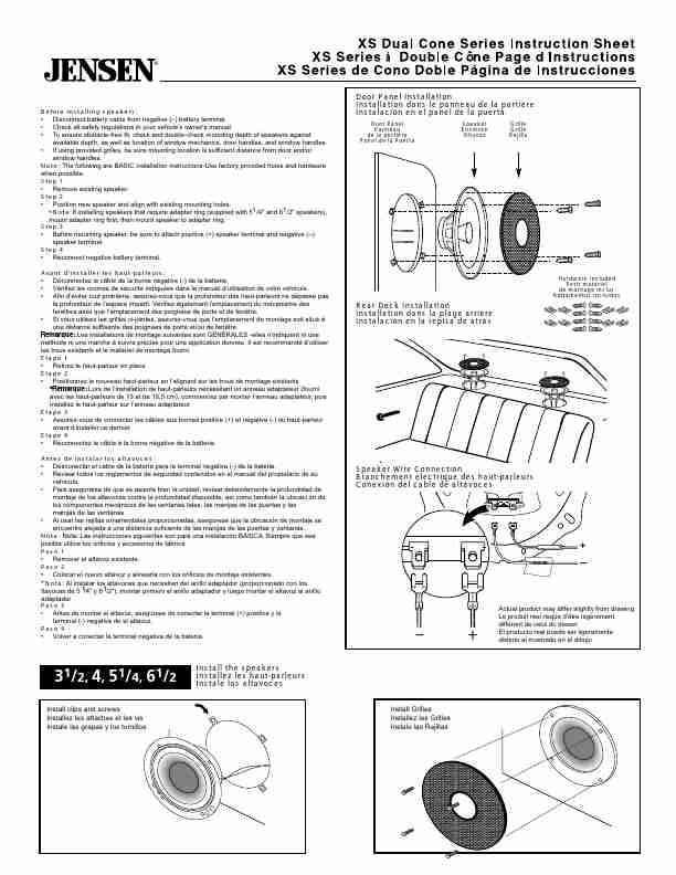 Audiovox Car Speaker XS-page_pdf